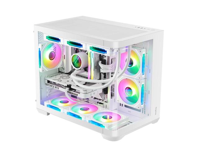 Carcasa Segotep Lumi 3S White, Fara sursa