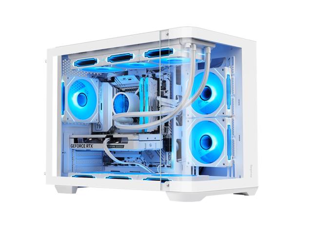 Carcasa Segotep Lumi 3S White, Fara sursa