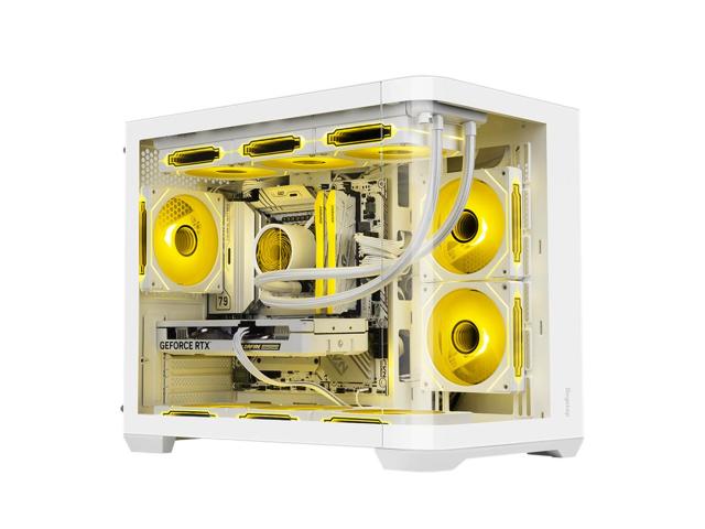 Carcasa Segotep Lumi 3S White, Fara sursa