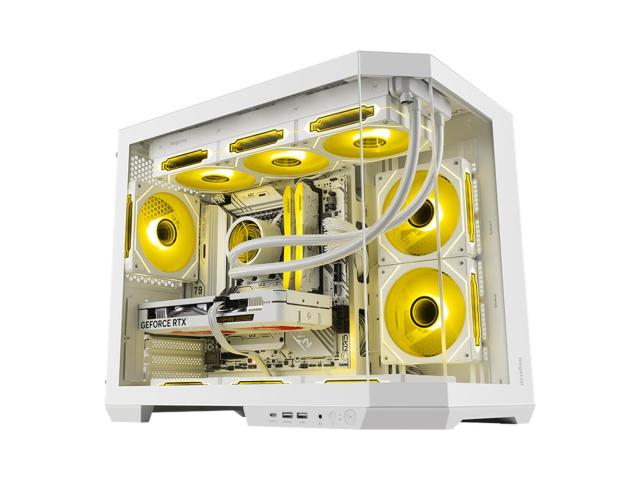 Carcasa Segotep Lumi 3T White, Fara sursa