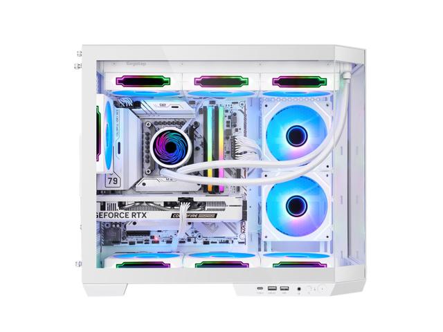 Carcasa Segotep Lumi 3T White, Fara sursa