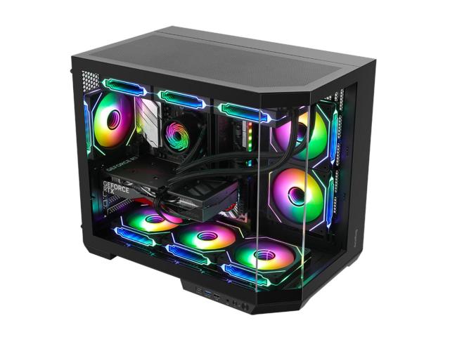 Carcasa Segotep Lumi 3T Black, Fara sursa