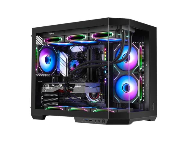 Carcasa Segotep Lumi 3T Black, Fara sursa