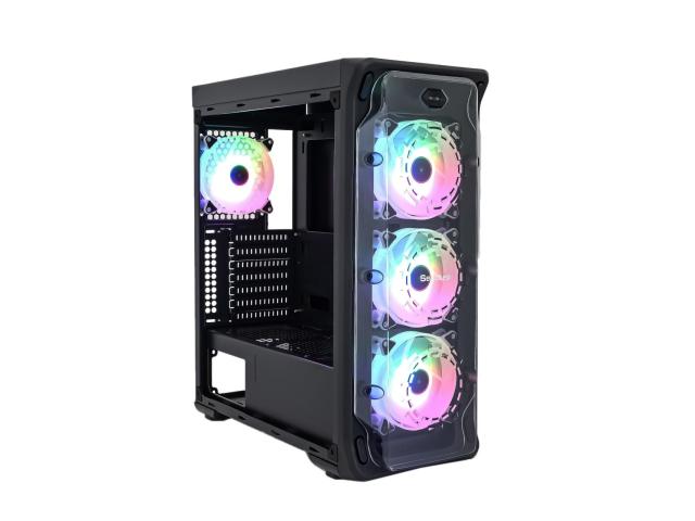 Carcasa Segotep LUX II Black RGB, Fara Sursa