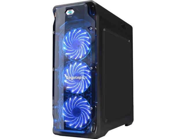 Carcasa Segotep LUX Black, fara sursa