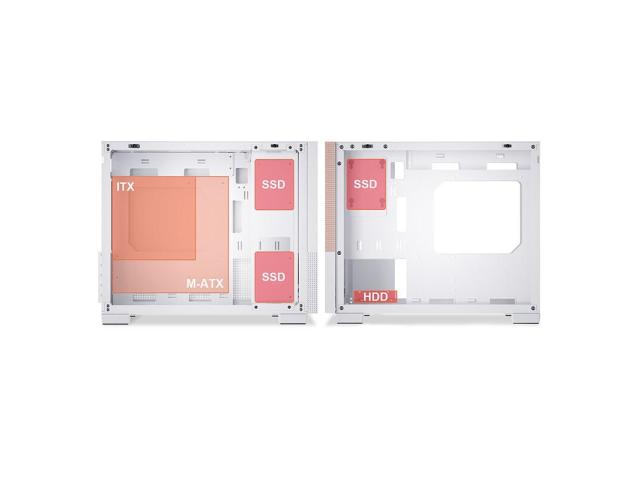 Carcasa Segotep Memphis S Meow L White, Fara sursa