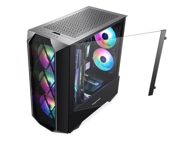 Carcasa Segotep Phoenix G5 Black, fara sursa