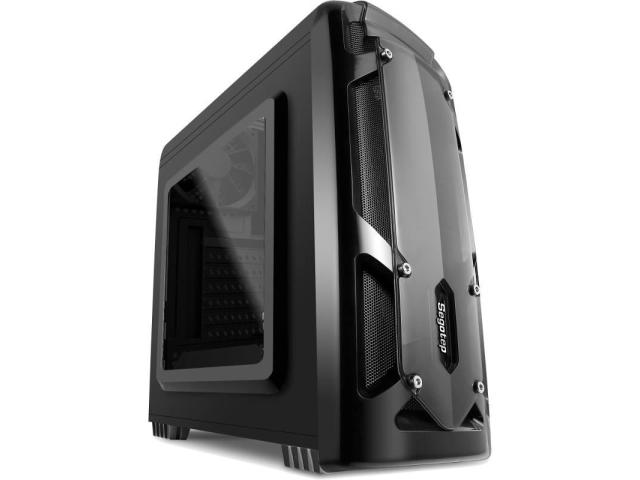 Carcasa Segotep Polar Light Black, fara sursa