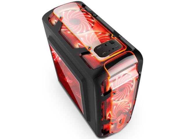 Carcasa Segotep Polar Light Black v2, fara sursa