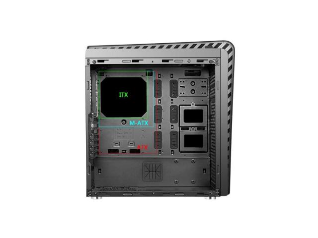 Carcasa Segotep Raynor Tower T3 Black, Fara sursa