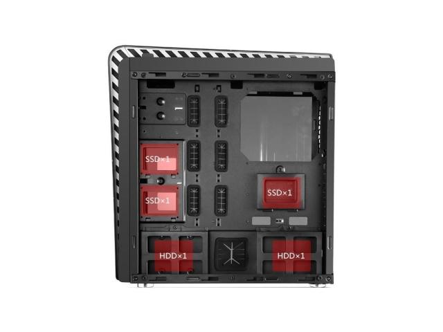 Carcasa Segotep Raynor Tower T3 Black, Fara sursa