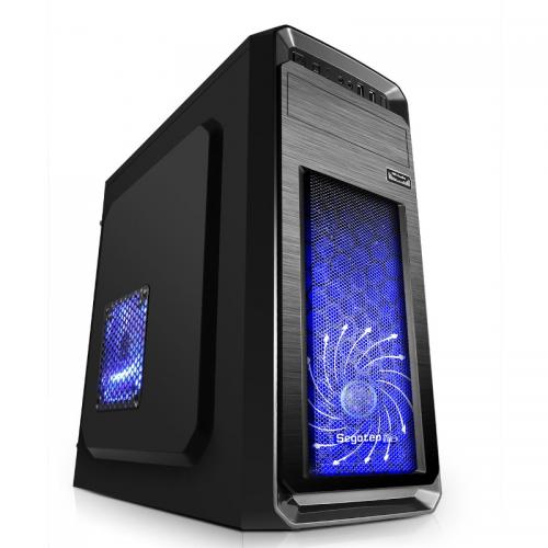 Carcasa Segotep S1-BK-500, 500W, Black