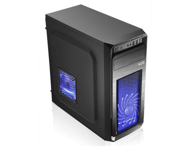 Carcasa Segotep S1-BK-500, fara sursa, Black