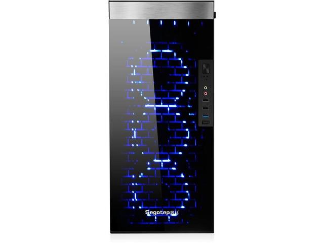 Carcasa Segotep SG-K8 Black, fara sursa