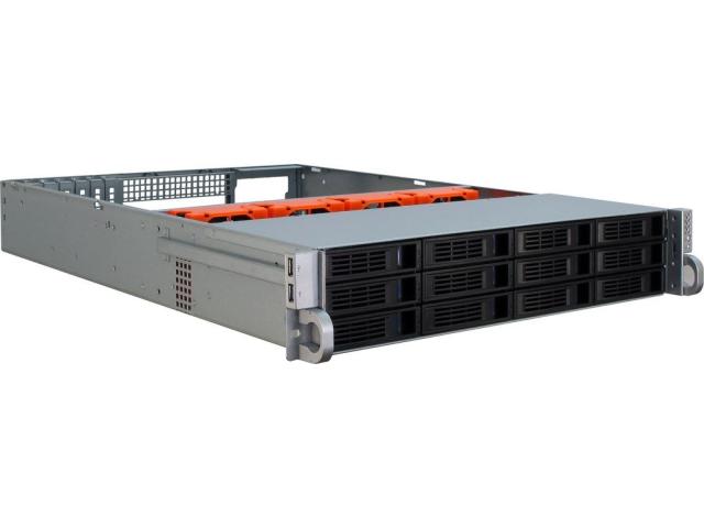Carcasa Server Inter-Tech 2U 2412, Fara sursa