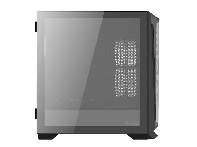Carcasa Super Flower Zillion M705 ARGB Black, Fara sursa