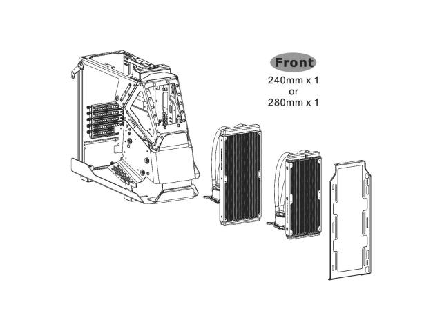 Carcasa Thermaltake AH T200, Fara sursa