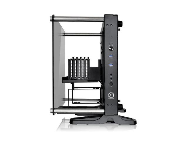 Carcasa Thermaltake Core P1 Tempered Glass, Fara sursa