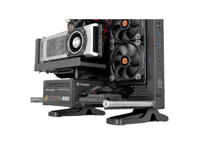 Carcasa Thermaltake Core P1 Tempered Glass, Fara sursa
