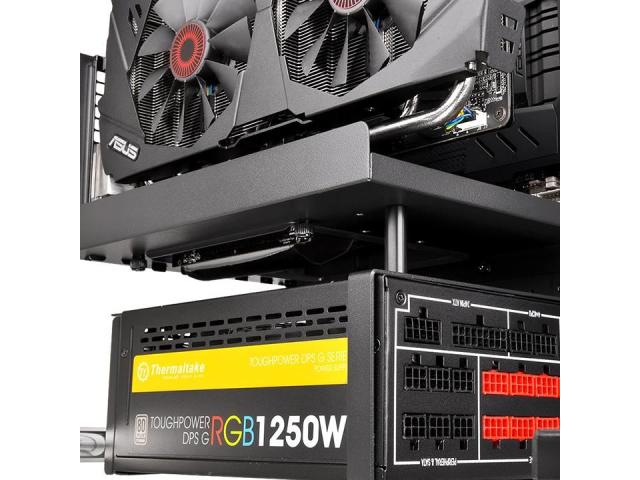Carcasa Thermaltake Core P3 Tempered Glass, Fara sursa