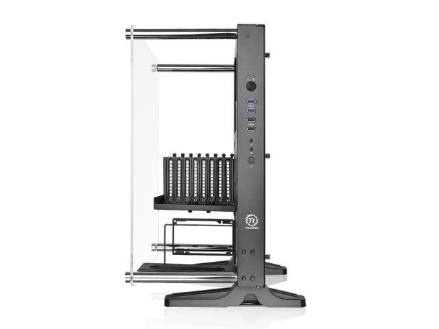 Carcasa Thermaltake Core P3 Tempered Glass, Fara sursa