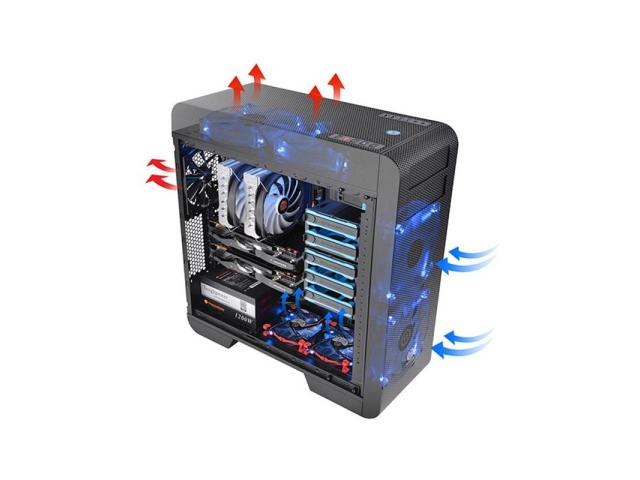 Carcasa Thermaltake Core V71, fara sursa