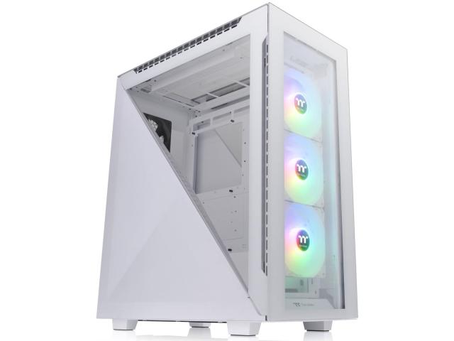 Carcasa Thermaltake Divider 500 Tempered Glass White, Fara sursa