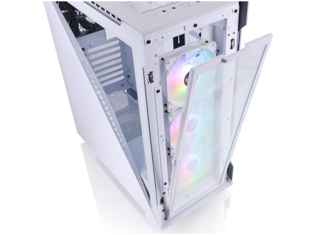 Carcasa Thermaltake Divider 500 Tempered Glass White, Fara sursa