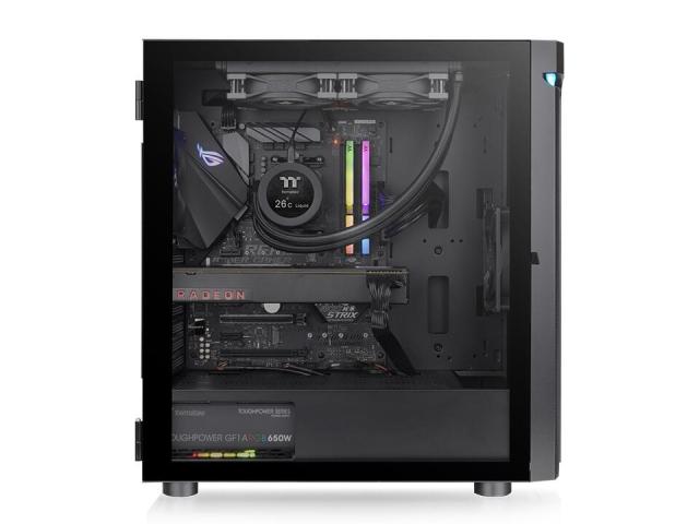 Carcasa Thermaltake H590 TG ARGB, Fara sursa