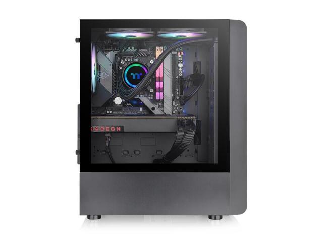 Carcasa Thermaltake S200 TG ARGB, Fara sursa