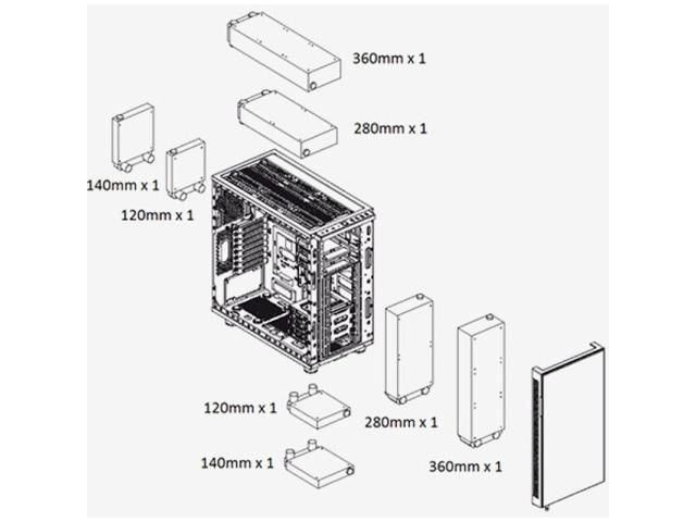 Carcasa Thermaltake Suppressor F31 Window, fara sursa