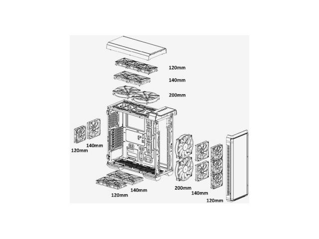 Carcasa Thermaltake Urban T81, fara sursa