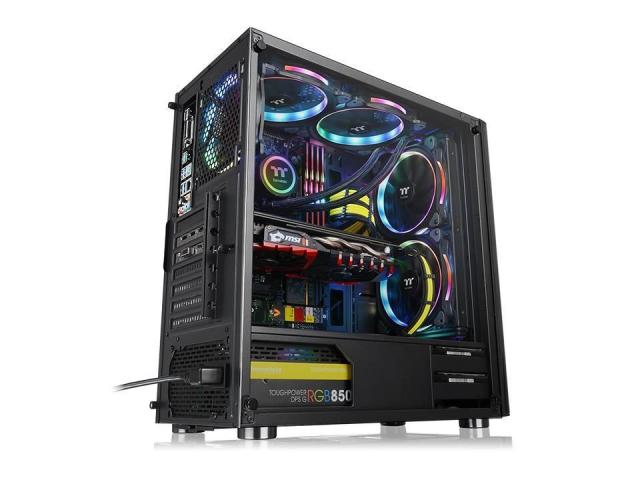 Carcasa Thermaltake V200 Tempered Glass, Fara sursa