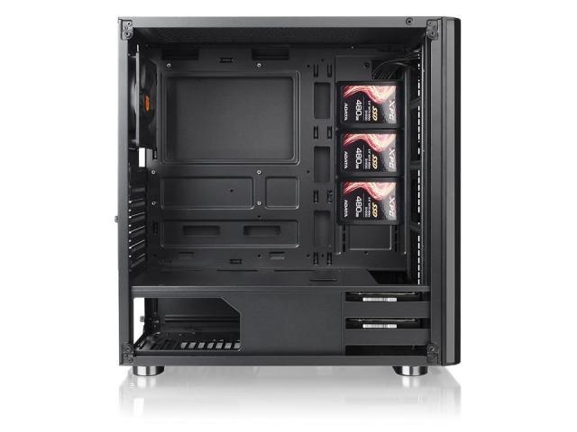 Carcasa Thermaltake V200 Tempered Glass, Fara sursa