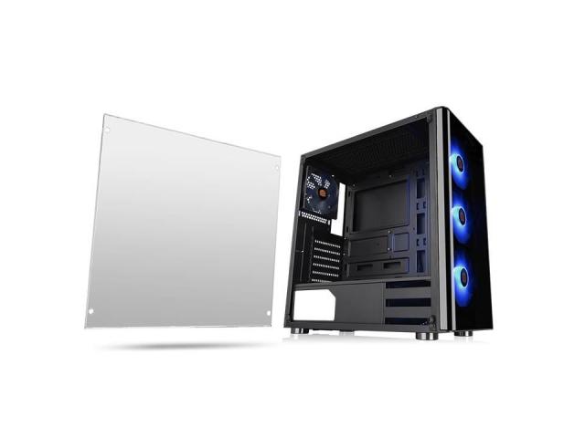 Carcasa Thermaltake V200 Tempered Glass RGB, Fara sursa