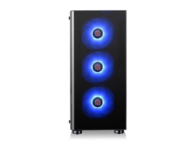 Carcasa Thermaltake V200 Tempered Glass RGB, Fara sursa