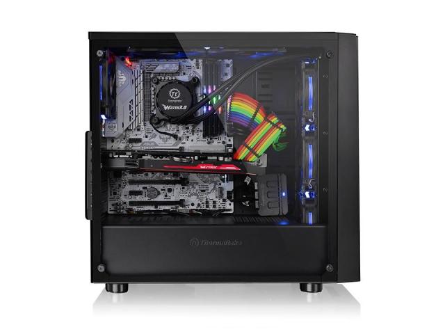 Carcasa Thermaltake Versa J21 Tempered Glass, Fara sursa