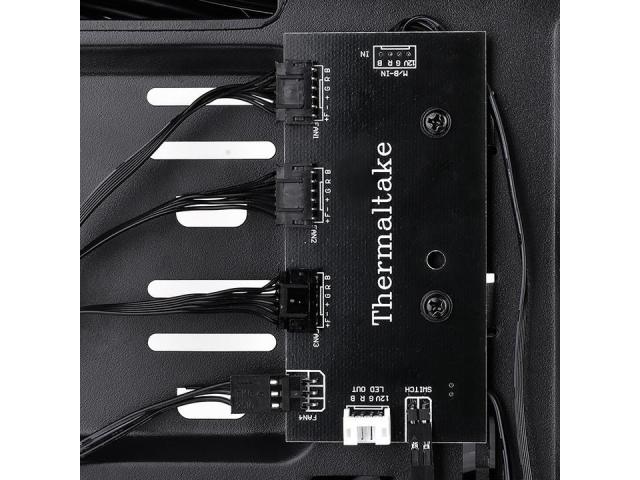 Carcasa Thermaltake Versa J22 Tempered Glass RGB, Fara sursa
