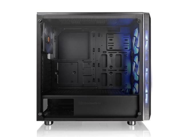 Carcasa Thermaltake Versa J23 Tempered Glass RGB, Fara sursa