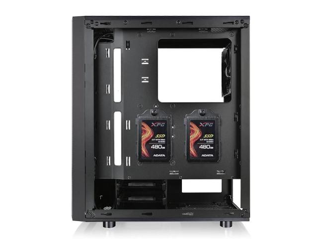 Carcasa Thermaltake Versa J24 Tempered Glass RGB, Fara sursa