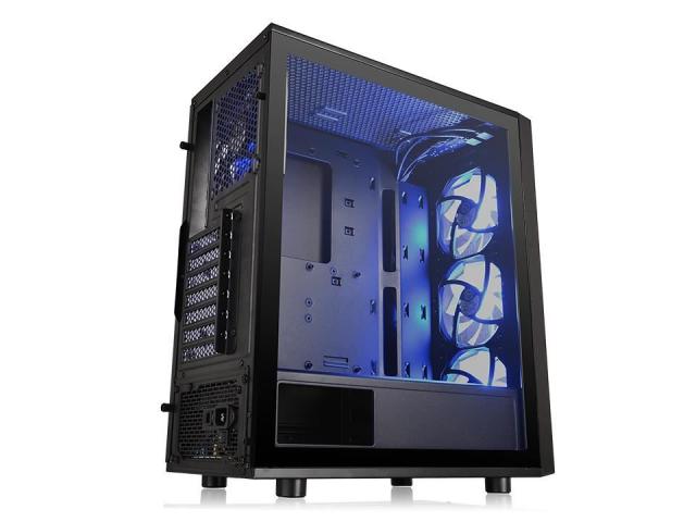 Carcasa Thermaltake Versa J25 Tempered Glass RGB, Fara sursa
