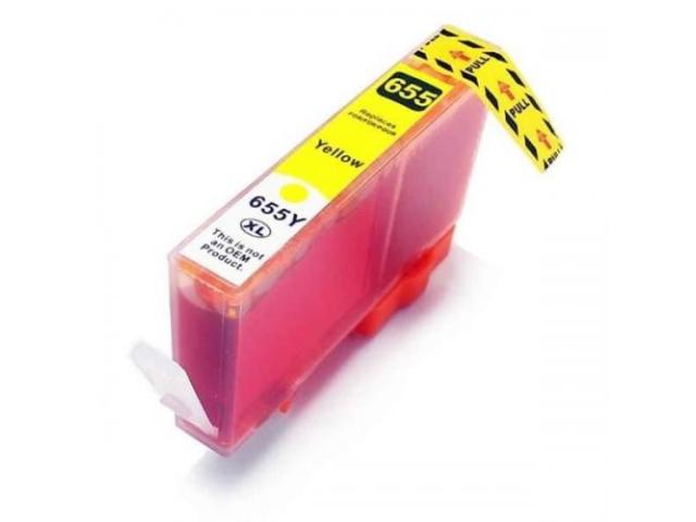 Cartus Cerneala Compatibil HP 655 Yellow