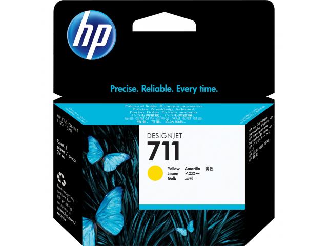 Cartus Cerneala HP 711 Yellow - CZ132A