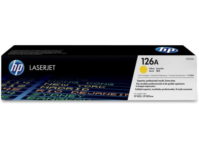 Cartus Toner HP 126A CE312A Yellow