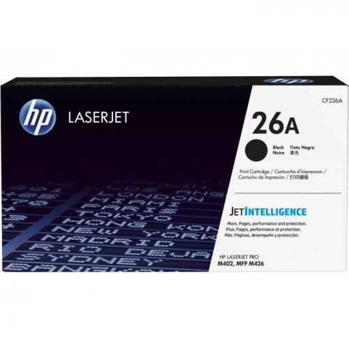  Cartus Toner HP 26A CF226A Black