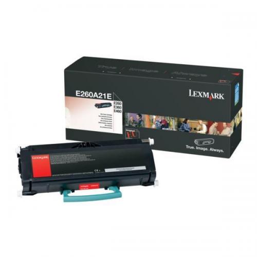 Cartus toner Lexmark Black E260A21E