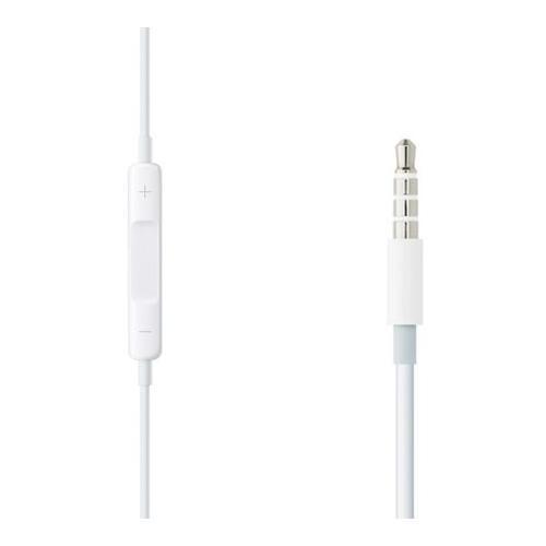 Casti cu microfon Apple EarPods, 3.5mm jack, White