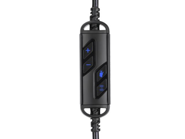 Casti cu microfon Marvo HG9018, USB-A, Black