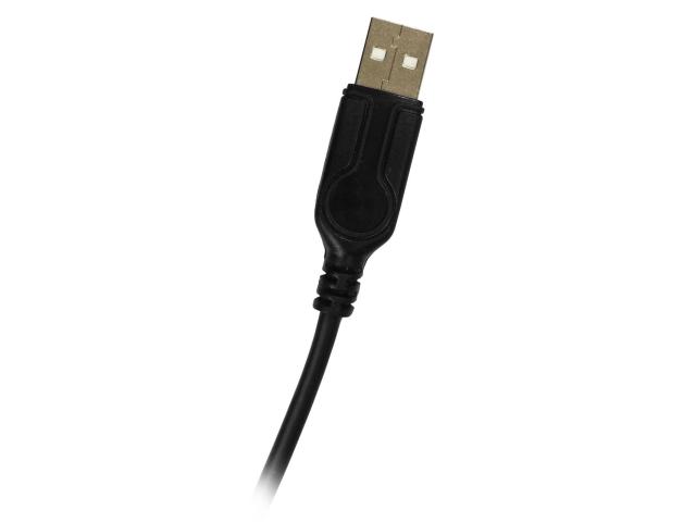 Casti cu microfon Gamdias Eros M2, USB-A, Black-Red
