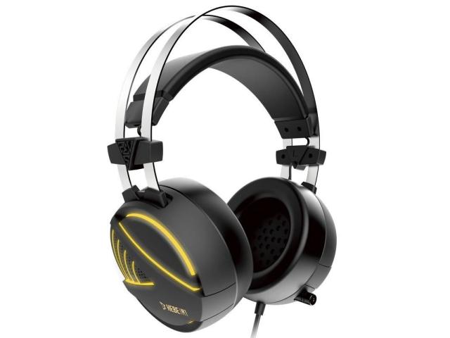 Casti cu microfon Gamdias Hebe M1 RGB, USB-A, Black